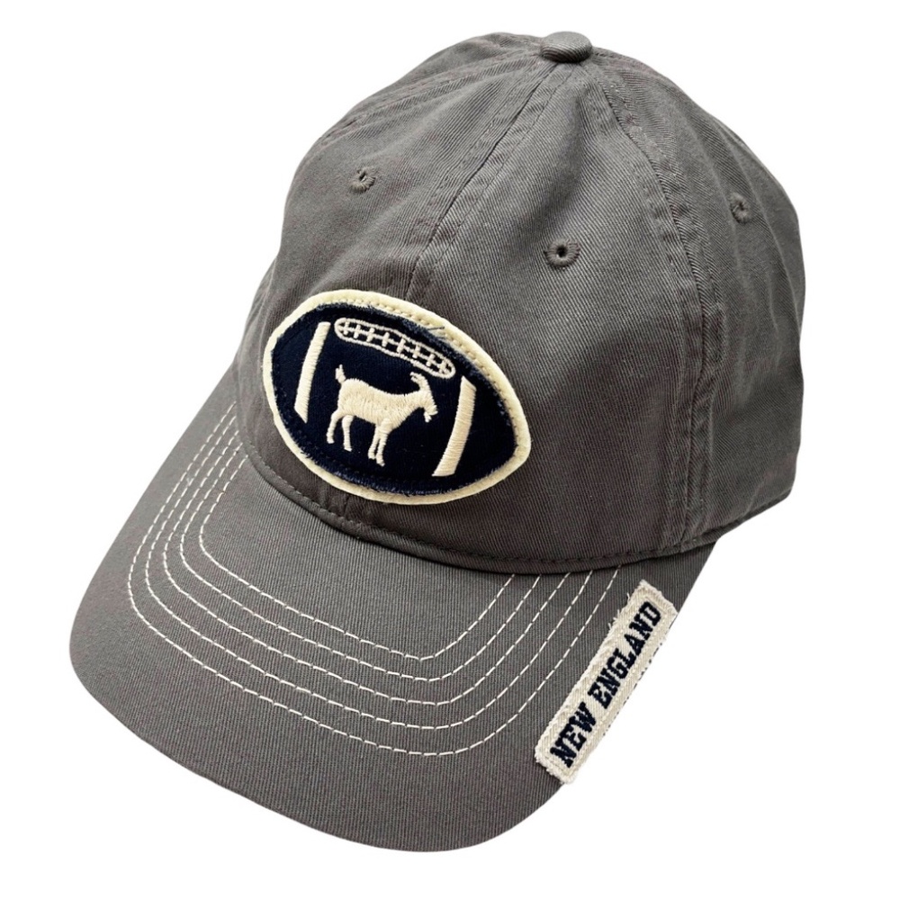 NWOT New England Patriots GOAT Football Patch Cap